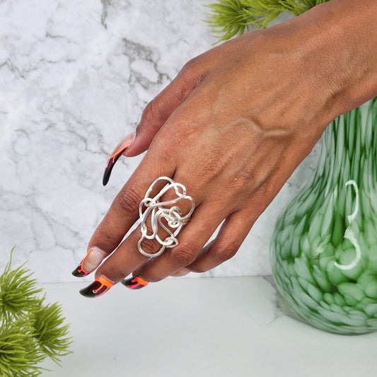 Boss Lady Sterling Silver Ring