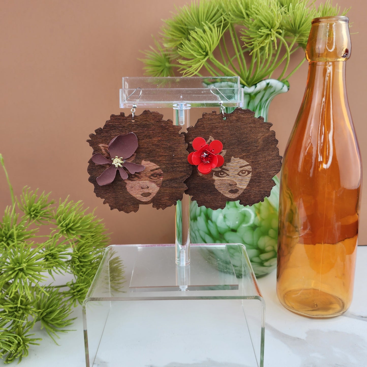 Afro Chic Princess Earrings