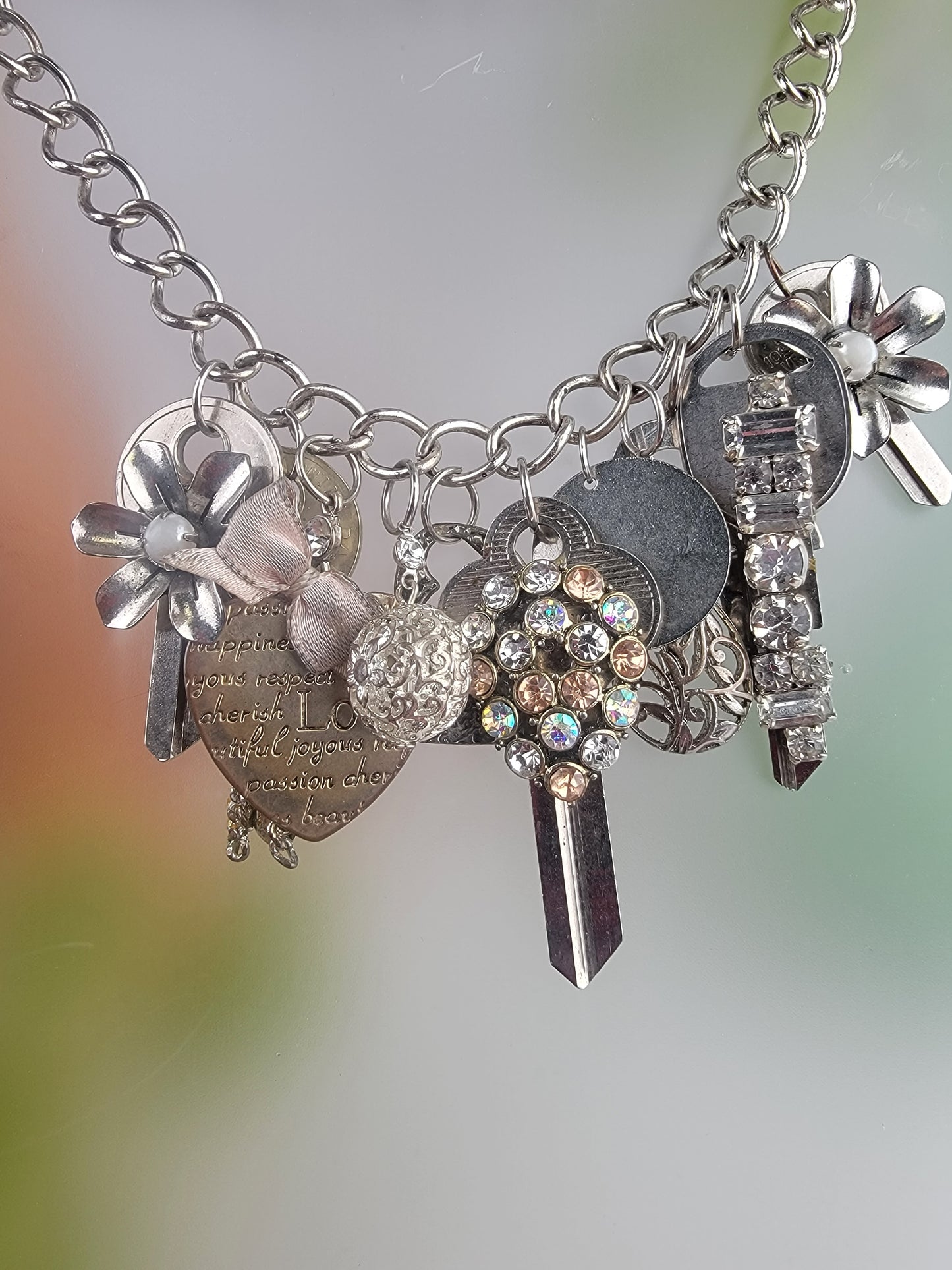 Key Ensemble Charm Necklace