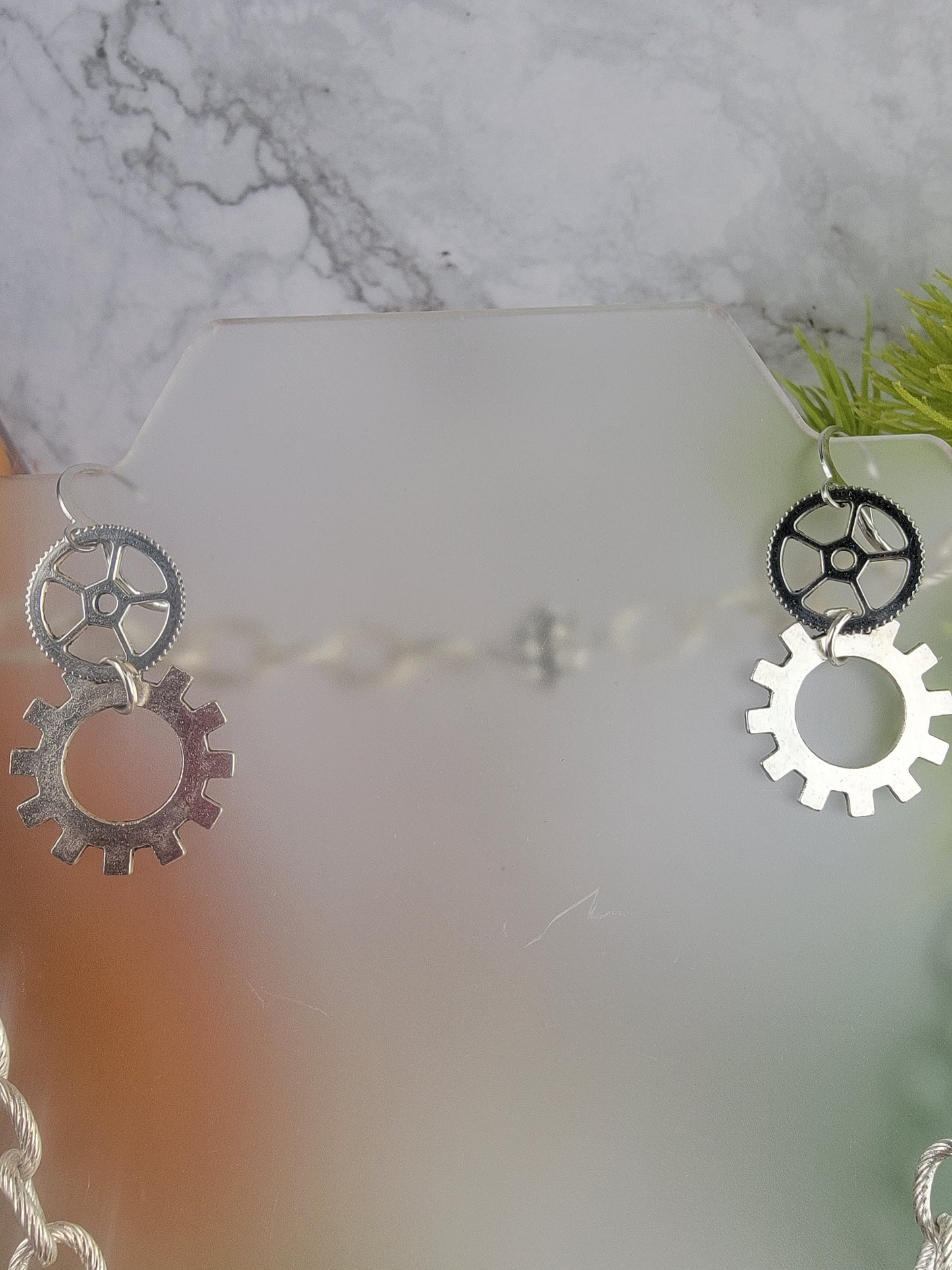 Silver Wonderland Charm Necklace Set