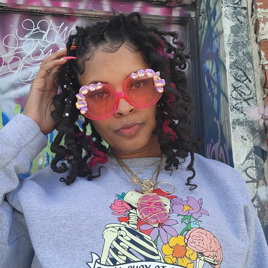 Pink Unicorn Oversized Sunglasses