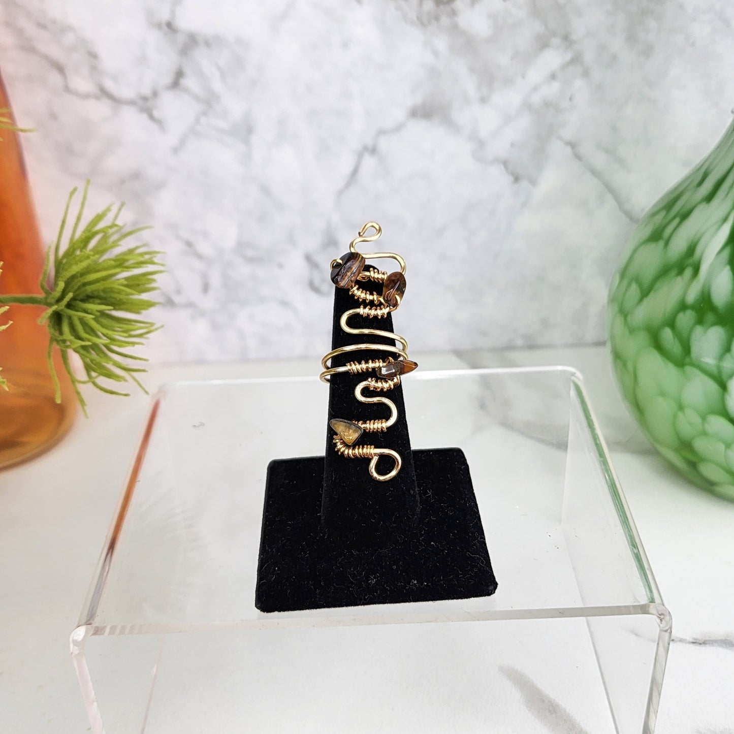 Nayyir Full Finger Ring (Gold)