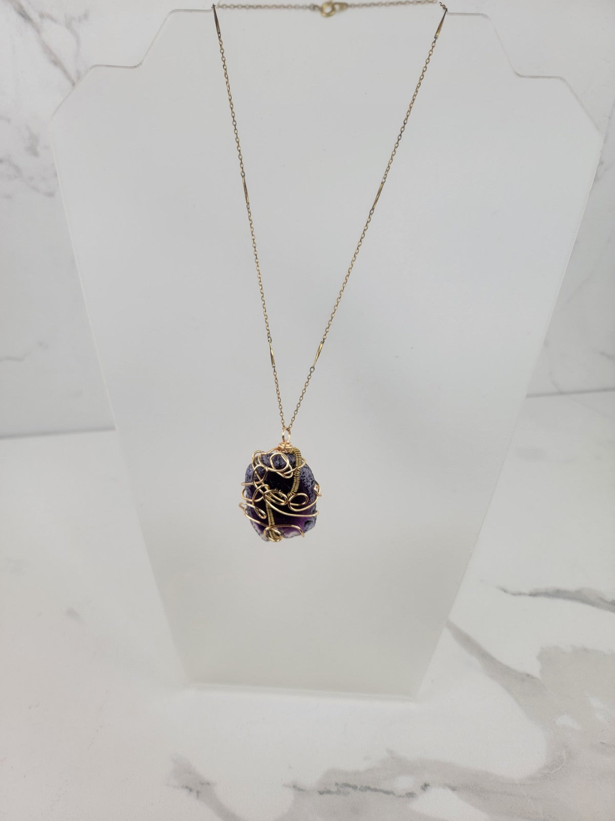 Purple Emotion Necklace