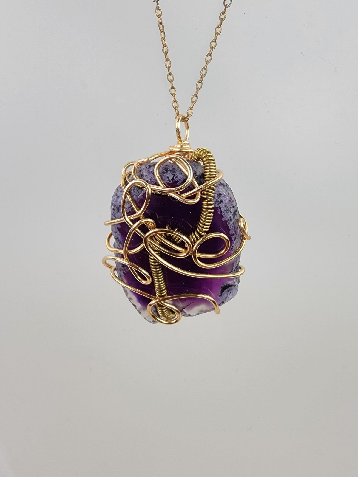 Purple Emotion Necklace