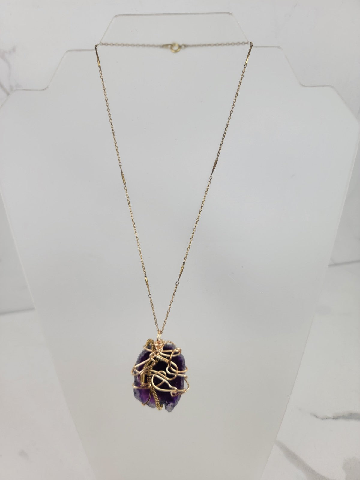 Purple Emotion Necklace