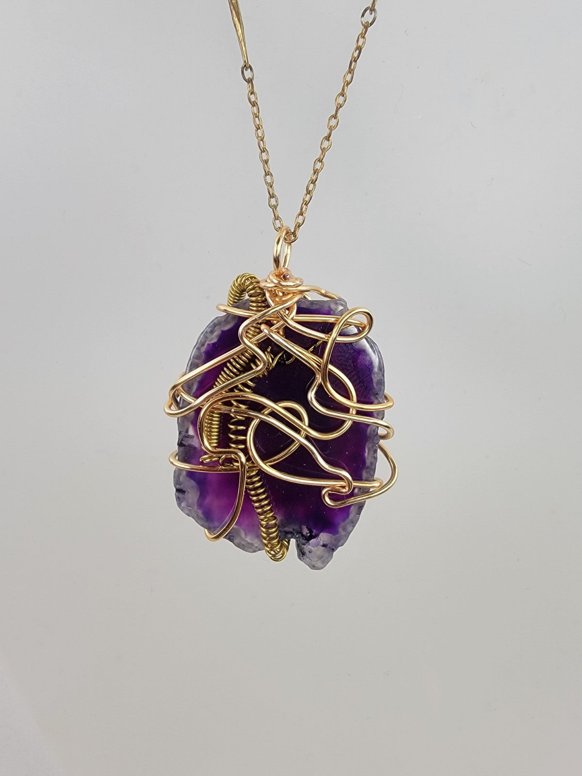 Purple Emotion Necklace