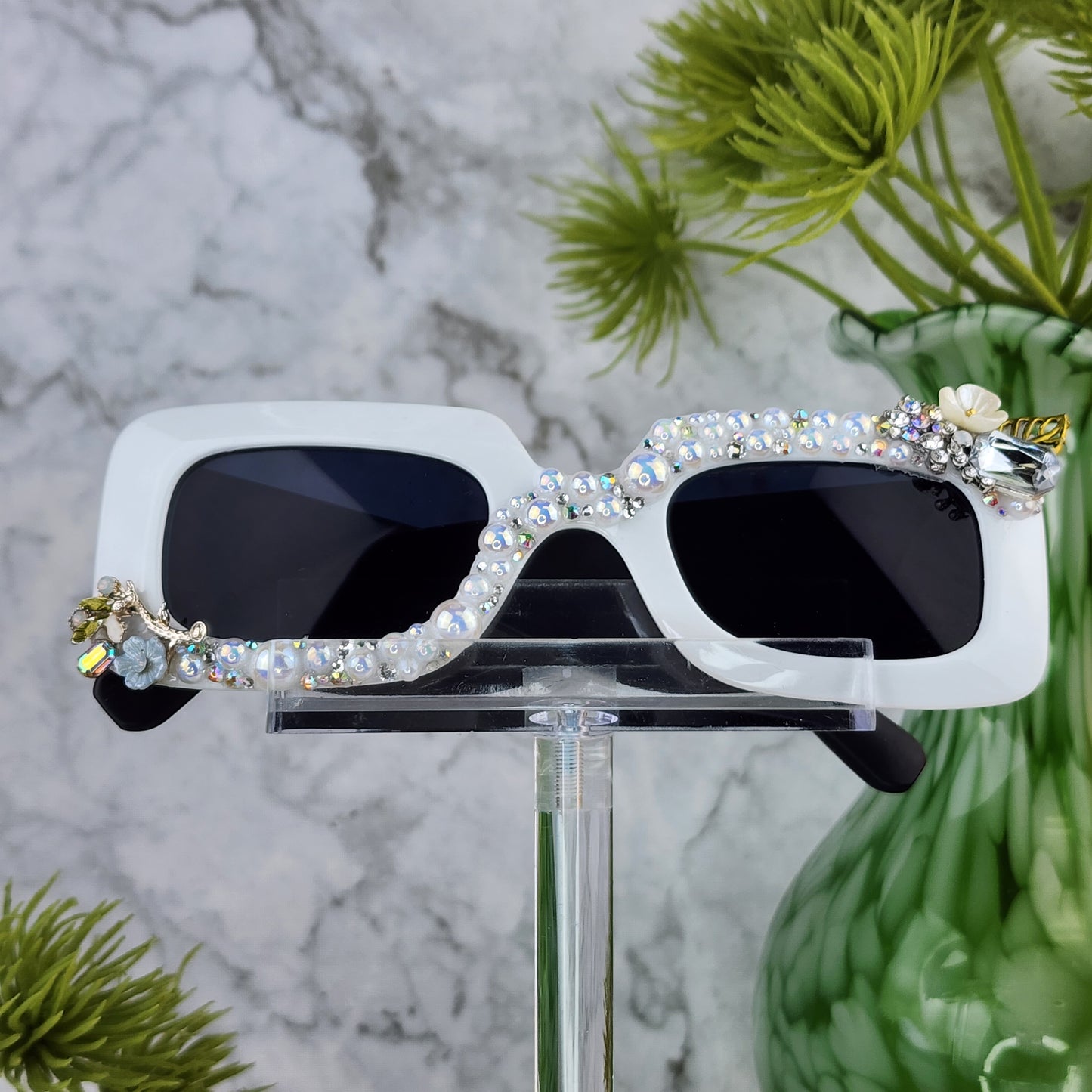 White Whimsy Sunglasses