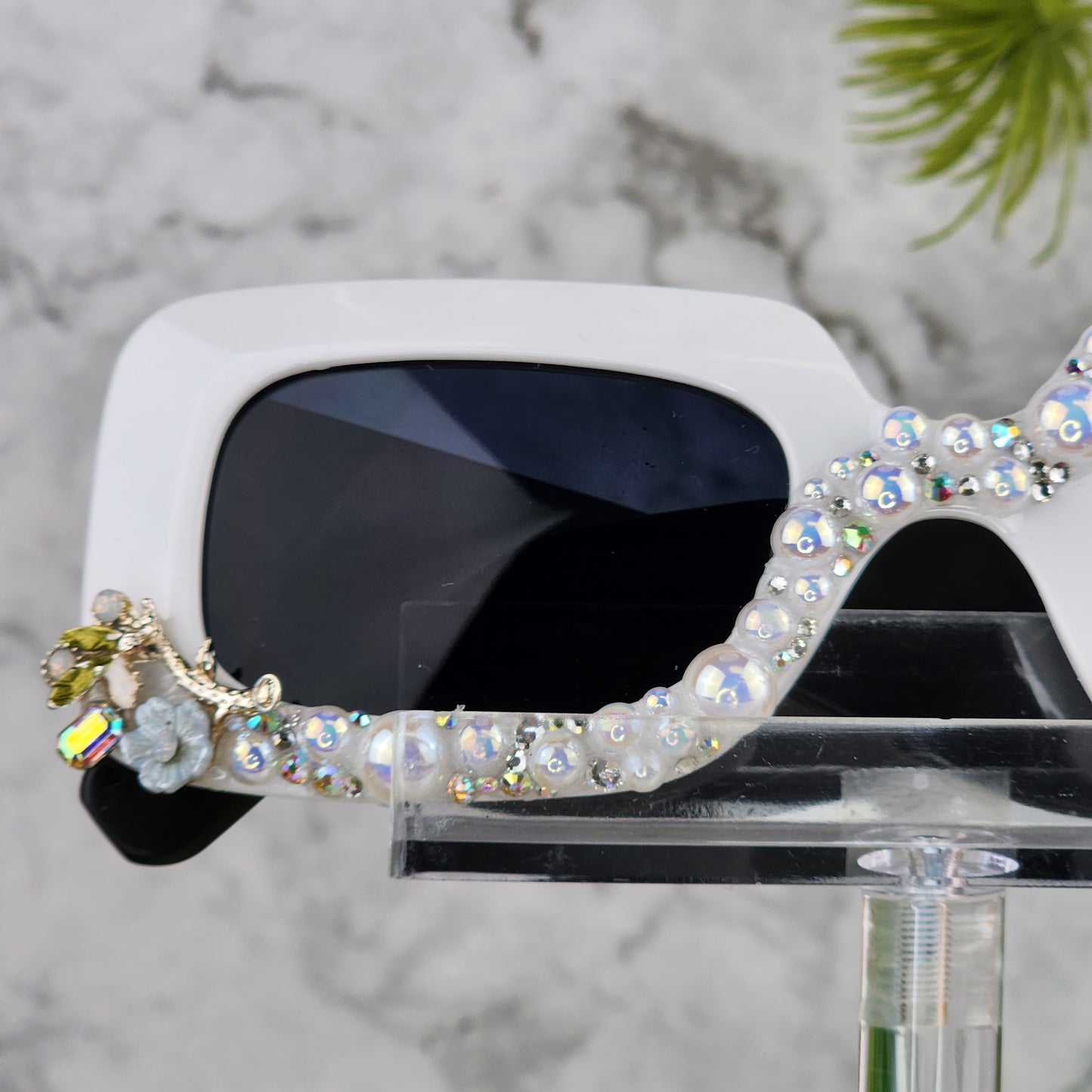 White Whimsy Sunglasses