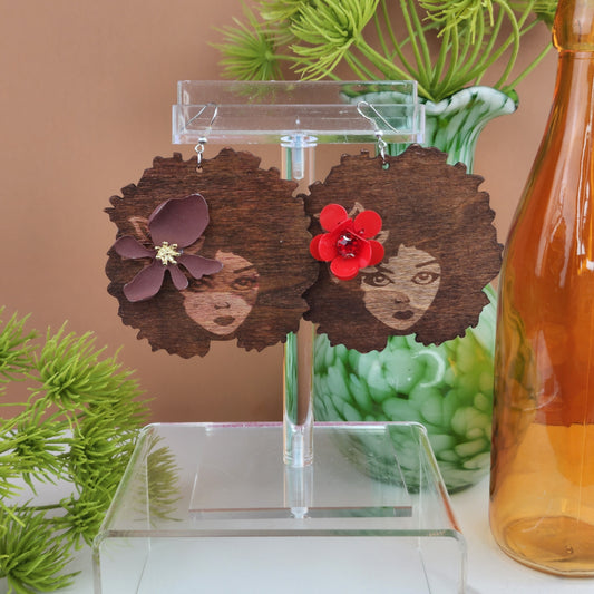 Afro Chic Princess Earrings