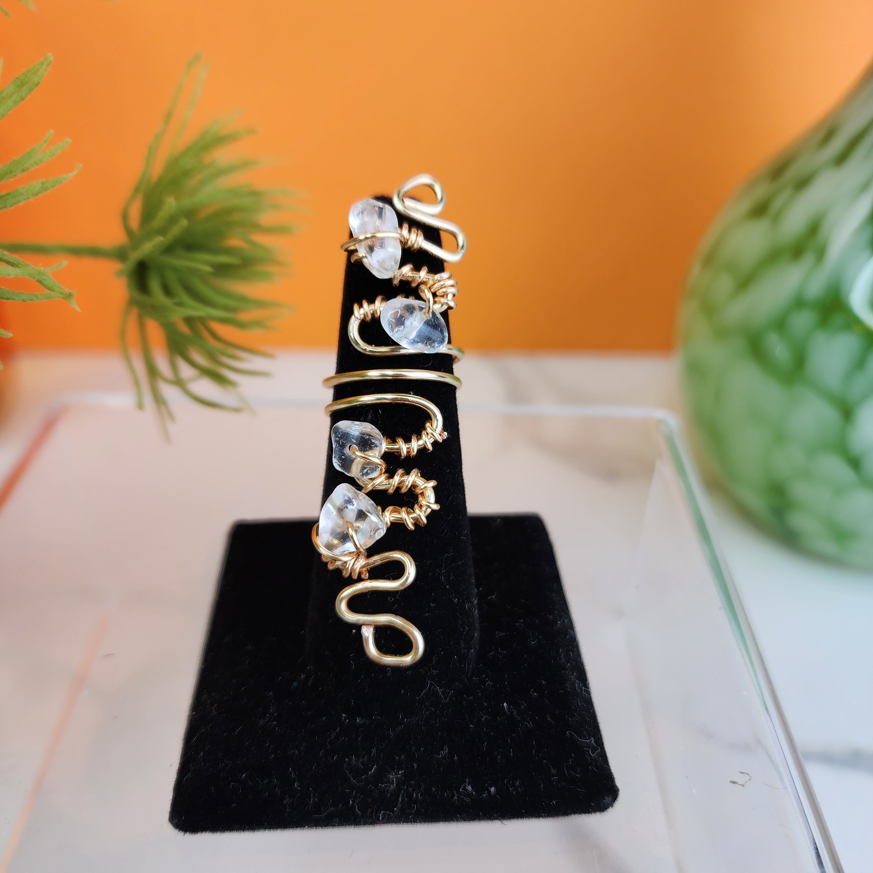 Full Finger Statement Sterling Silver Ring – Boho Magic Jewelry